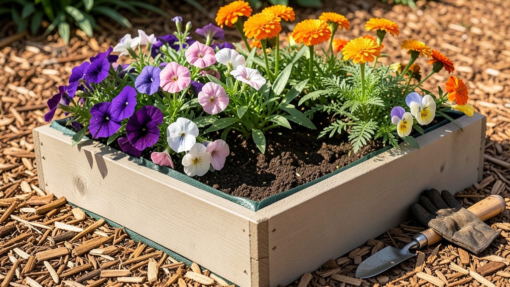 Raised Flower Bed Kit: Modular Planters for Pollinator Paradise