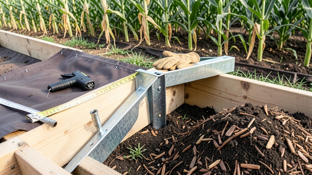 Garden Bed Corner Braces: Corner-To-Corner Reinforcement for Unshakable Raised Beds