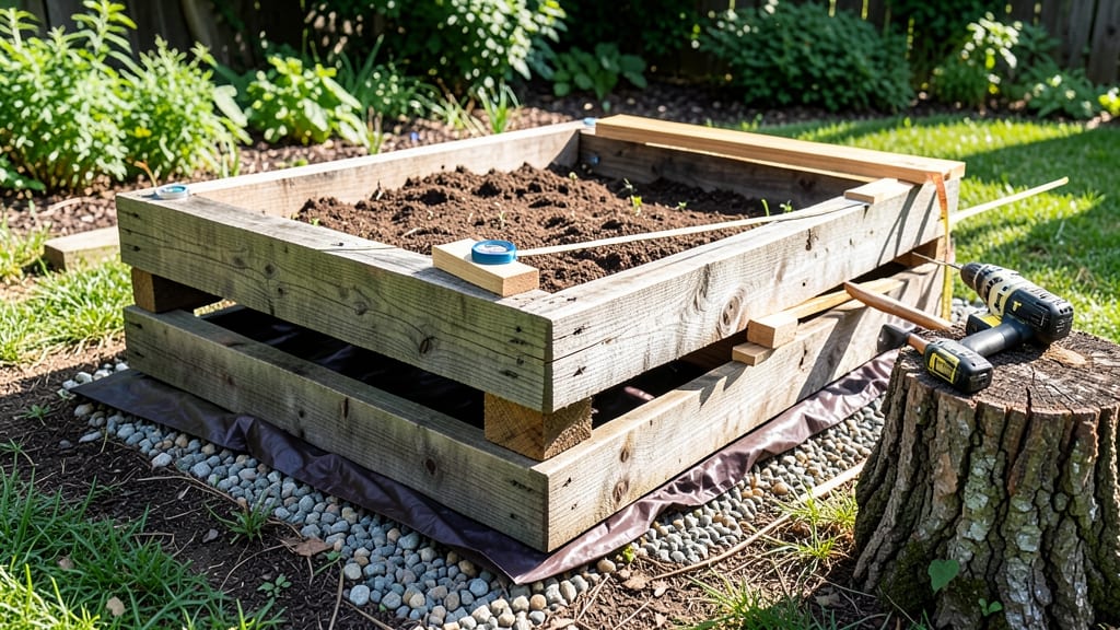 How to Build a Raised Garden Bed with Pallets: Durable DIY Design for Year-Round Planting