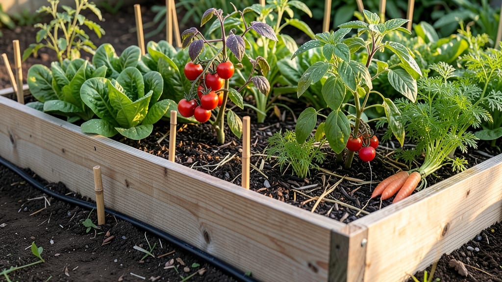 Raised Bed Ideas: Tiered Planting Zones for Year-Round Harvests