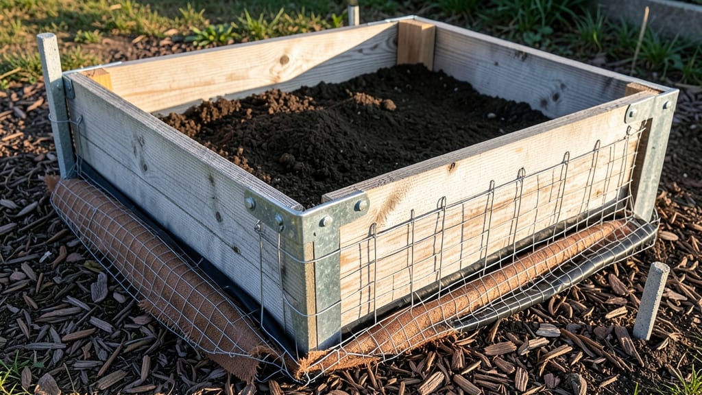 Raised Garden Bed Animal Barrier: Predator-Proof Perimeter in 30 Minutes