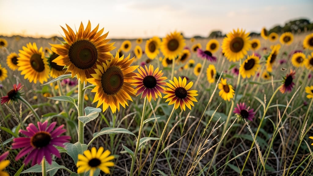Mixed Perennial Sunflower Meadow