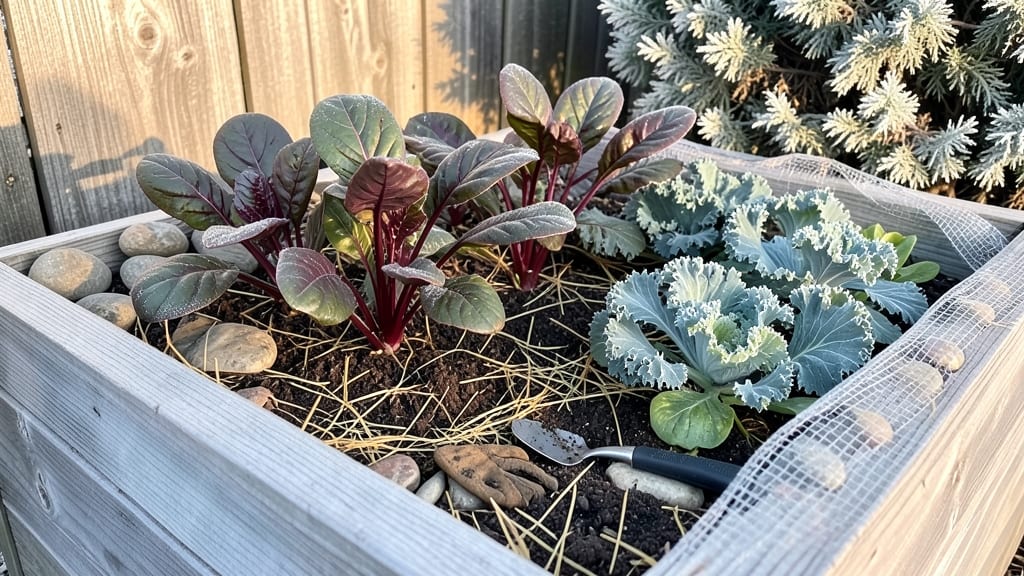 Winter Raised Bed Garden: Cold-Resistant Design for Year-Round Harvests