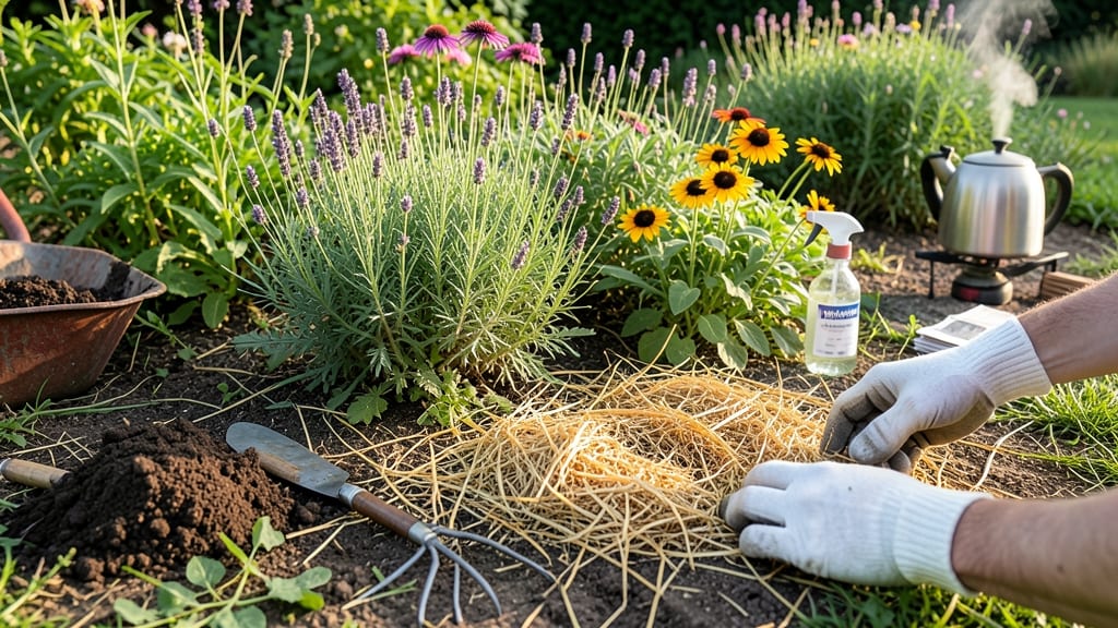 How to Get Rid of Weeds in Flower Bed Naturally: Vinegar Spray That Works in Hours