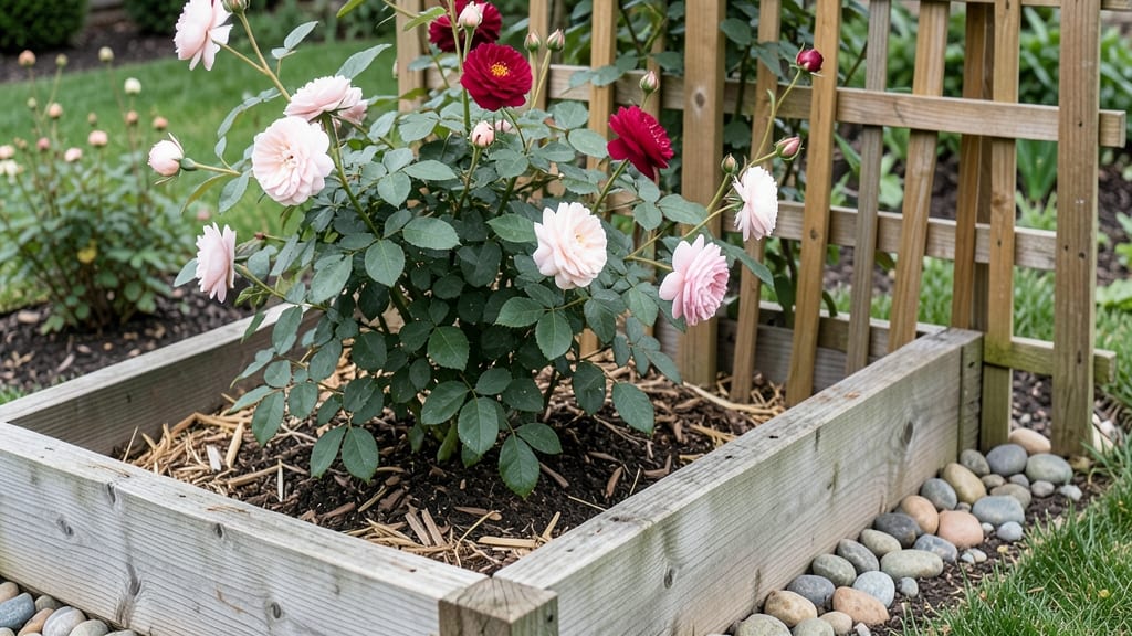 Raised Garden Bed With Lattice: Climbing Plant Paradise in Minutes