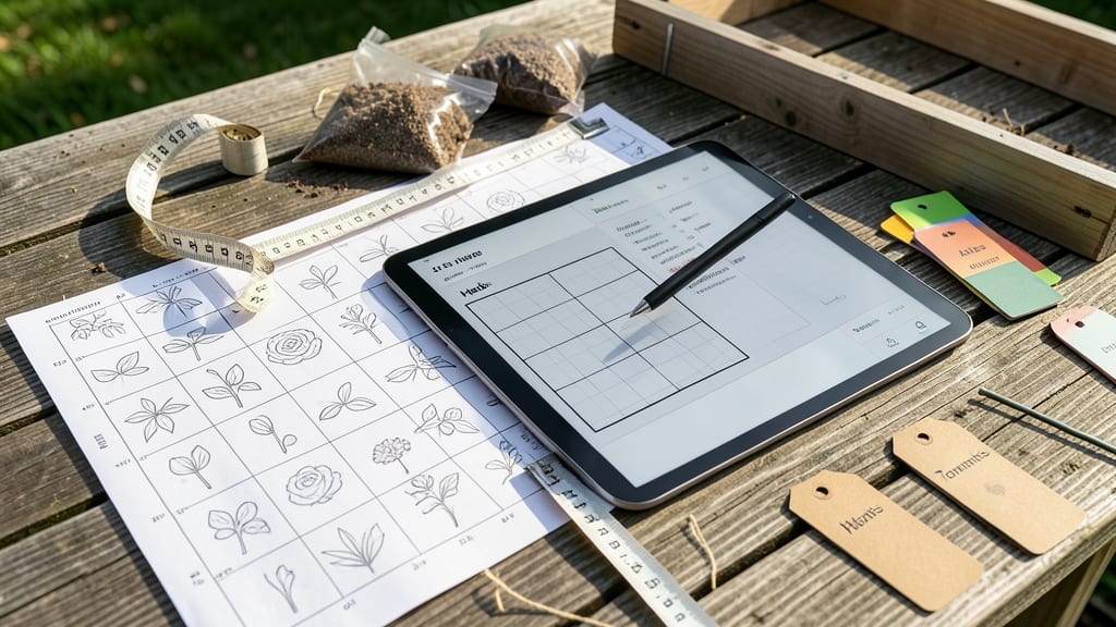 Raised Bed Garden Layout Plan: Modular Zones for Sun, Soil, and Seasonal Rotation