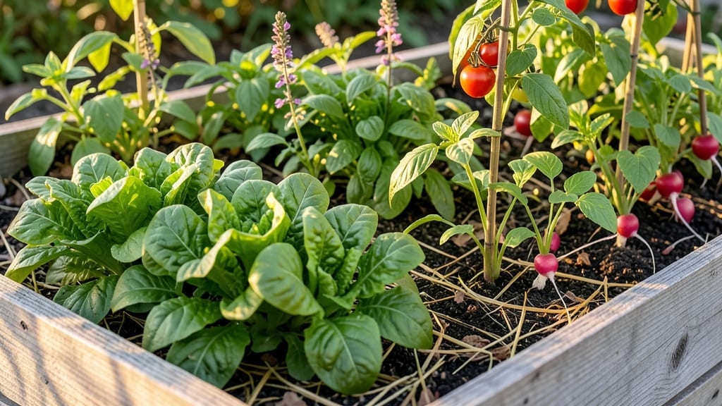 Raised Garden Bed Plants: Thriving Herbs and Veggies in Compact Space