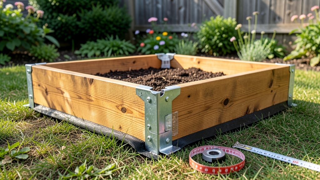 Raised Bed Corner Connectors: Galvanized Steel Durability for Heavy-Duty Gardens