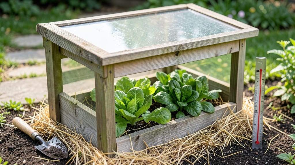 Garden Bed Cold Frame: Year-Round Plant Safety With Frost-Proof Design