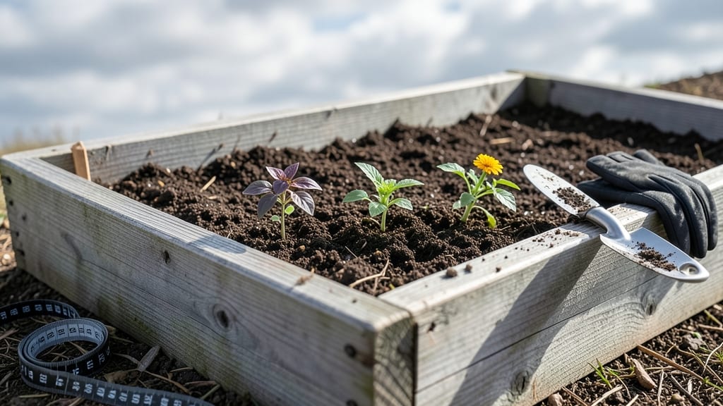 Groundwork Raised Bed Planter: Pre-Cut Assembly for 4-Foot Beds