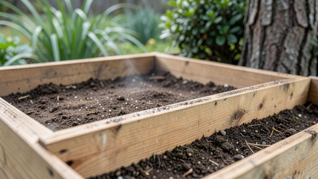 Raised Garden Bed Rabbit Fence: Buried Wire Barrier That Stops Bunnies Instantly