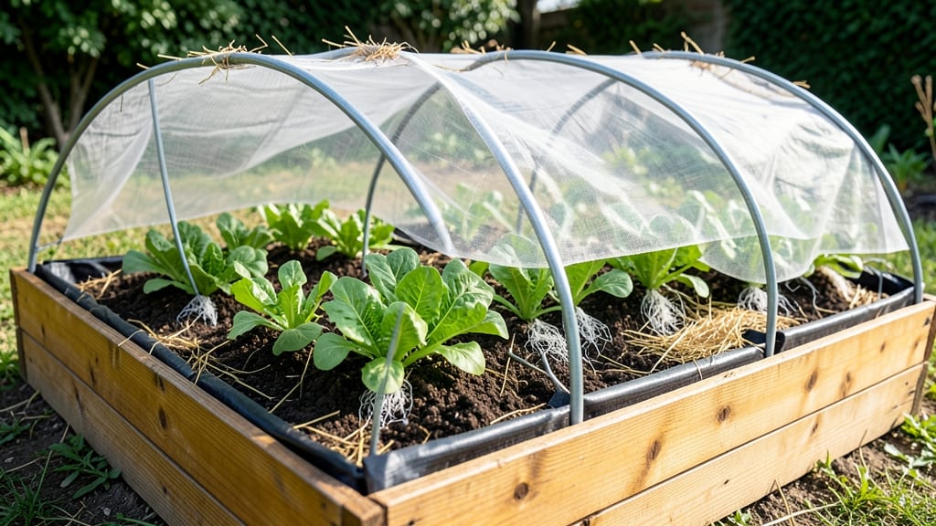Raised Bed Hoops: Durable Galvanized Wire Frames for No-Dig Gardening