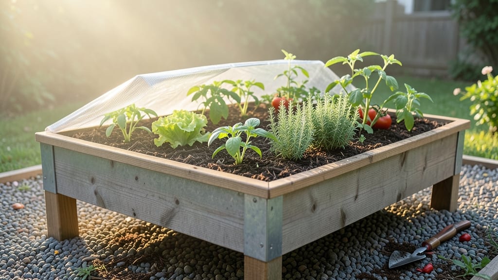 Raised Garden Beds With Legs And Cover: Frost-Proof Mobility for Year-Round Harvests