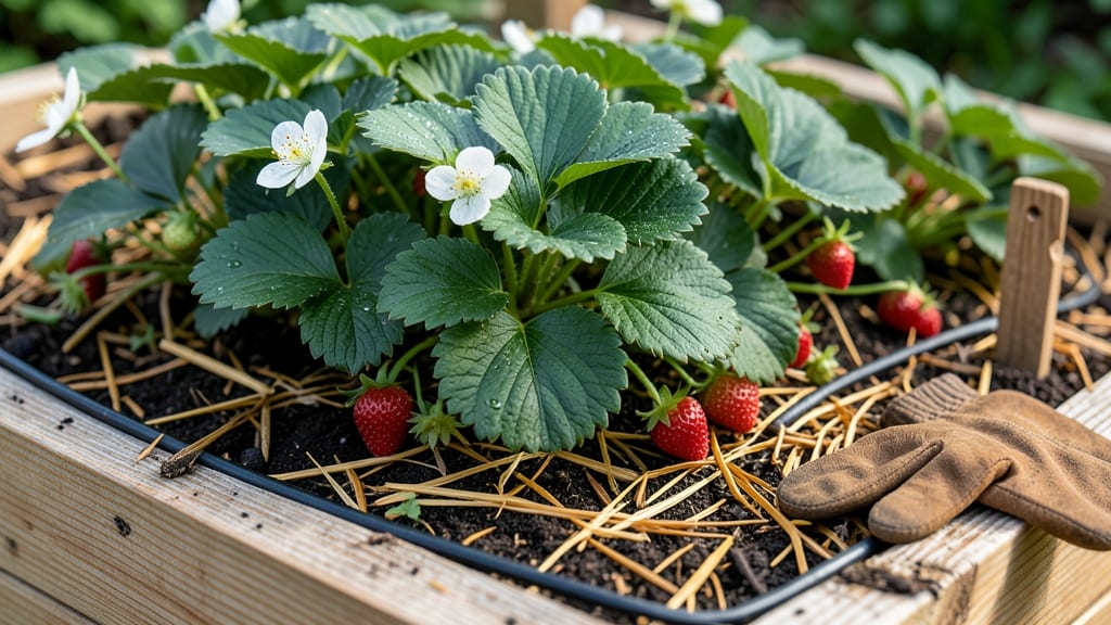 Raised Garden Bed Design: Strawberry-Specific Height for Bountiful Harvests