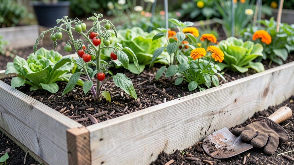 Garden Bed Box: Modular Frames for Customizable Planting Zones