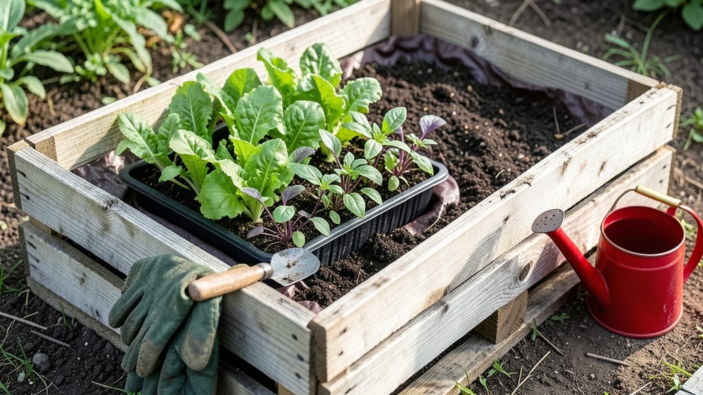 Raised Garden Bed Using Pallets: Stackable Design for Zero-Waste Growing
